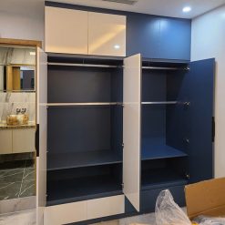 tủ quần áo gỗ công nghiệp hiện đại