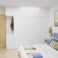 tủ quần áo gỗ công nghiệp hiện đại