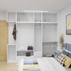 tủ quần áo gỗ công nghiệp hiện đại