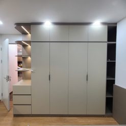 tủ quần áo gỗ công nghiệp hiện đại