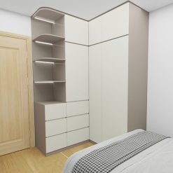 tủ quần áo gỗ công nghiệp hiện đại