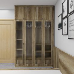 tủ quần áo gỗ công nghiệp hiện đại