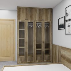 tủ quần áo gỗ công nghiệp hiện đại