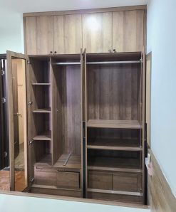 tủ quần áo gỗ công nghiệp hiện đại
