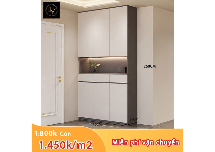 tủ giày kịch trần