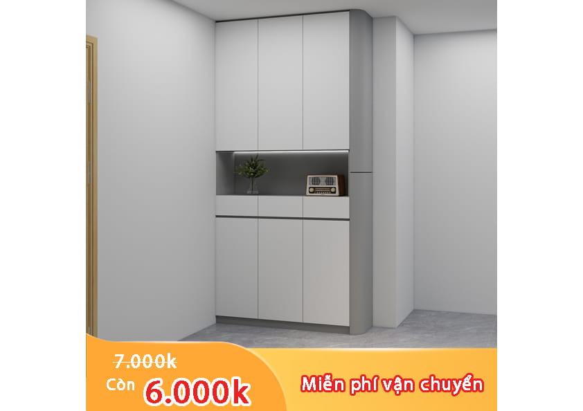 Tủ giày kịch trần