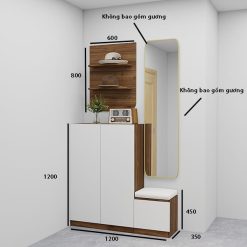 Tủ giày kịch trần